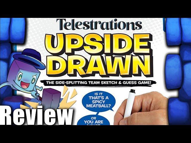 Telestrations: Upside Drawn Review - with Tom Vasel