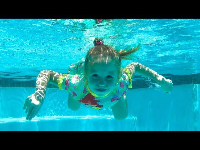 Swimming song - Stacy pretend play Nursery Rhymes & Kid's songs