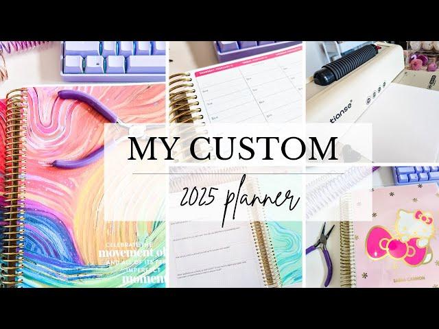 CREATING MY CUSTOM PLANNER  Erin Condren Evolve Hourly, Compact Vertical, & HB90 Frankenplanner!