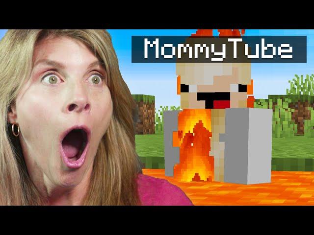 My MOM Makes Minecraft 1000% Funnier