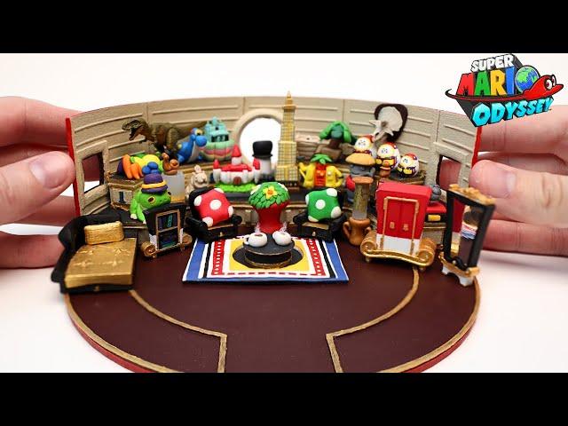 Making The Inside Of The Odyssey Using Polymer Clay - (Super Mario Odyssey)