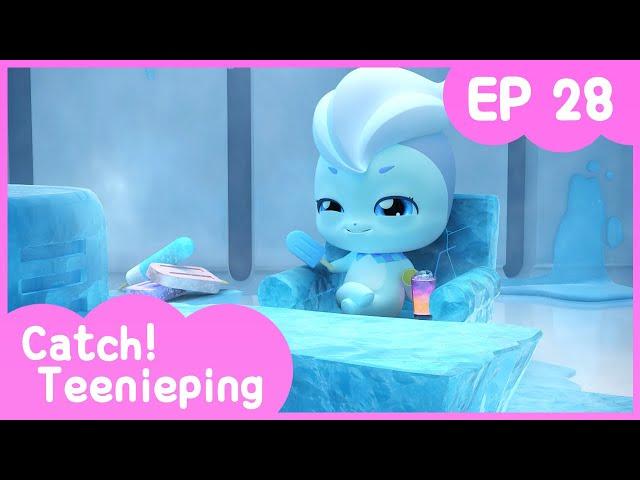 [Catch! Teenieping] Ep.28 TOO COLD, COOLPING! 