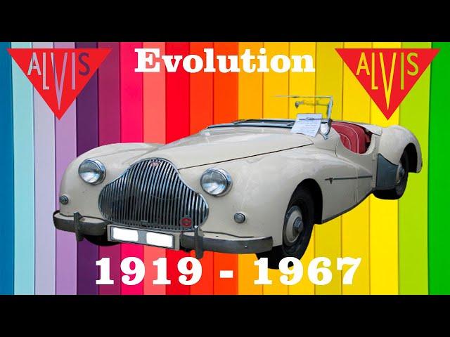 Evolution of Alvis cars - Models by year of manufacture