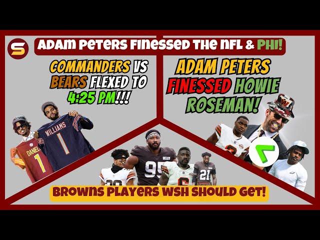 WSH FINESSED ENTIRE NFL & EAGLES! Browns STAR Players WSH Should Trade For! +WSH vs Bears FLEXED!