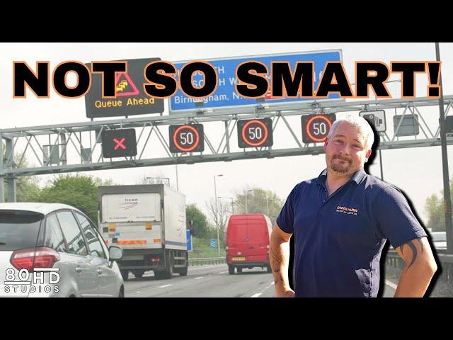 Smart Motorways have become MORE Dangerous. UK HGV Drivers View.