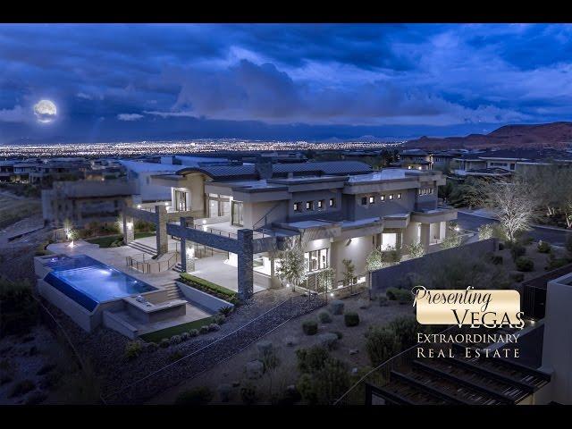 16 Soaring Bird Court, a Luxury Home in The Ridges in Las Vegas