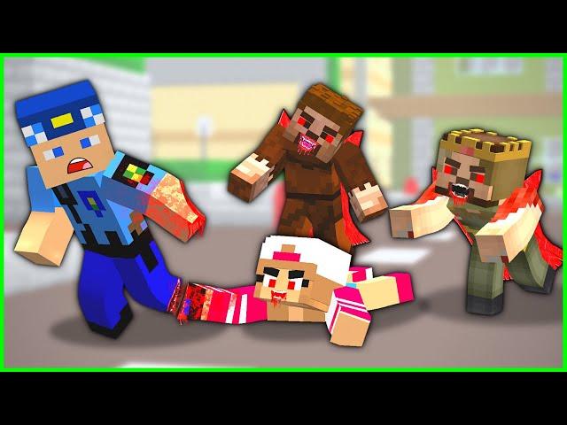 THE RICH VS POOR VAMPIRE MOVIE!  - Minecraft