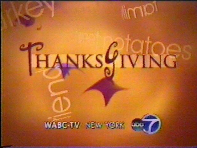 WABC New York City Thanksgiving Day 1997 Idents, Promos and commercials