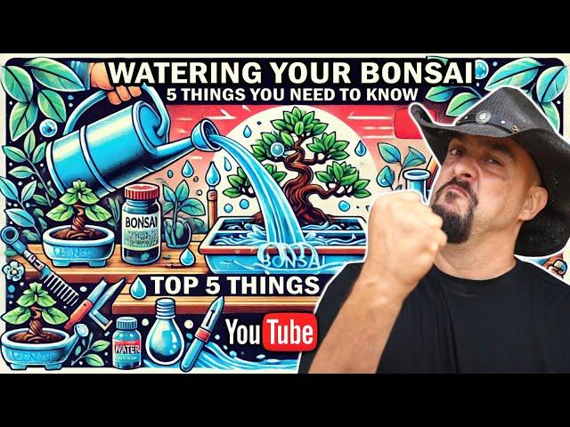 How to Water Your Bonsai - 5 Magical Tips