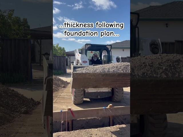 Learning how to build a home, one step at a time (pouring crushed granite)