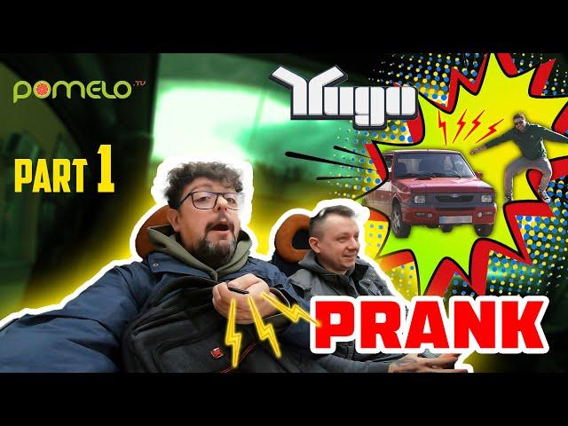 PRANK so dalechinsko na YUGO - HAOS VO EMISIJA! 1 DEL