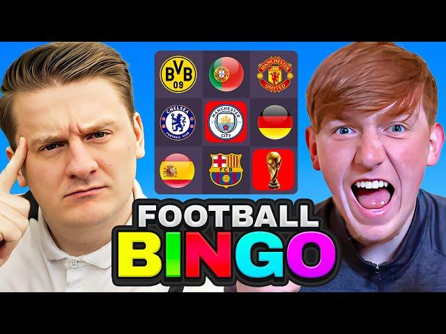 FOOTBALL BINGO Vs @angryginge13