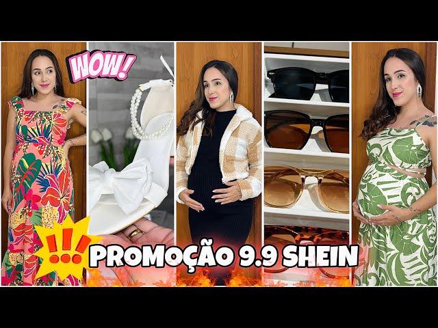 COMPREI CALÇADOS PERFEITOS DA SHEIN, LOOK E ACESSÓRIO | 9.9 DESCONTOS INCRÍVEIS 