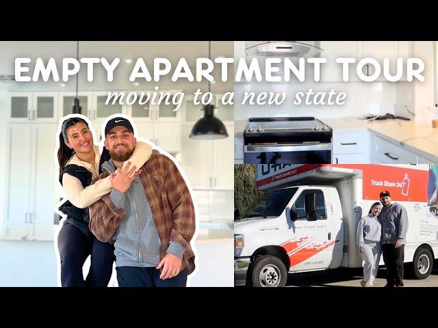 WE MOVED TO A NEW STATE | empty townhome tour + moving vlog