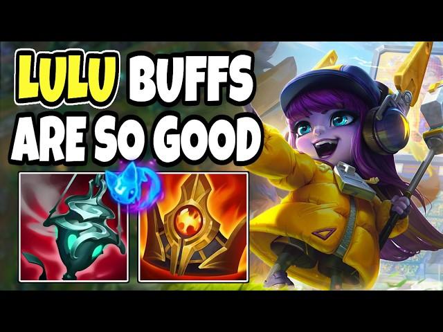 Challenger support shows you how BROKEN LULU is with new buffs - 14.18 League of Legends