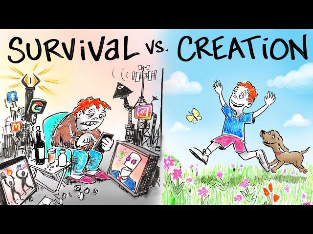 Living in SURVIVAL vs. Living in CREATION - Dr. Joe Dispenza