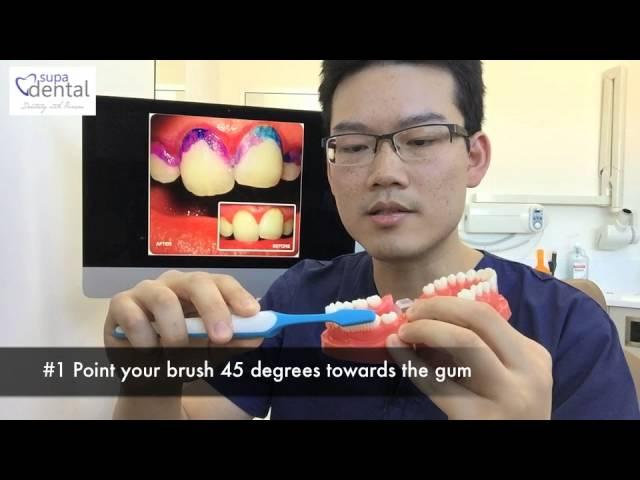 How to brush your teeth the Dr Supa's way