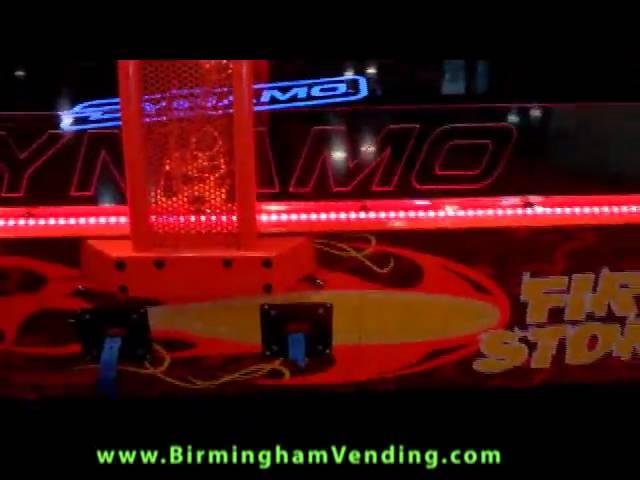 Dynamo Firestorm Air Hockey by Birmingham Vending.flv