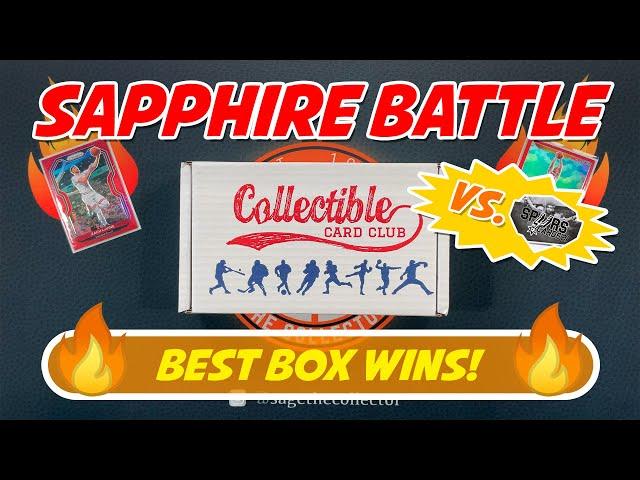 Collectible Card Club Modern Sapphire Basketball Box Battle vs. Spurs Cards 21!  + Giveaways!