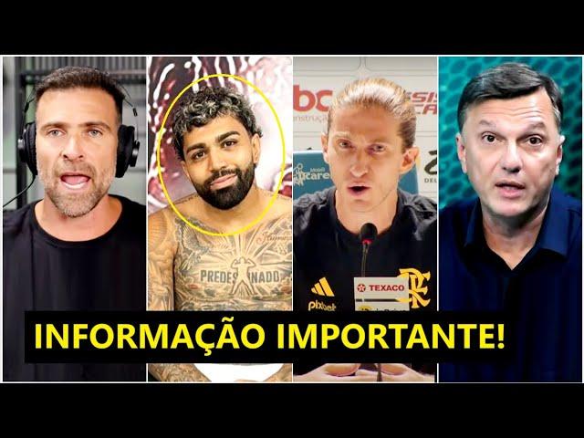 "Gente, a INFORMAÇÃO que o Mauro Cezar APUROU é que o Gabigol..." SAIBA BASTIDORES DO FLAMENGO!