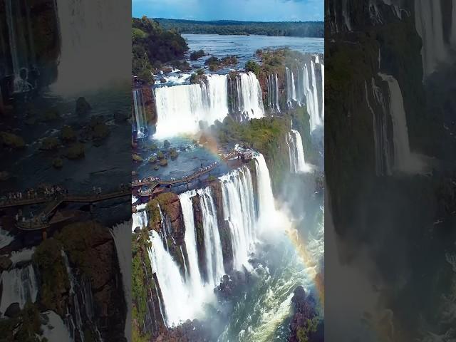 Iguazu Falls - South America’s Most Powerful Waterfall #Shorts