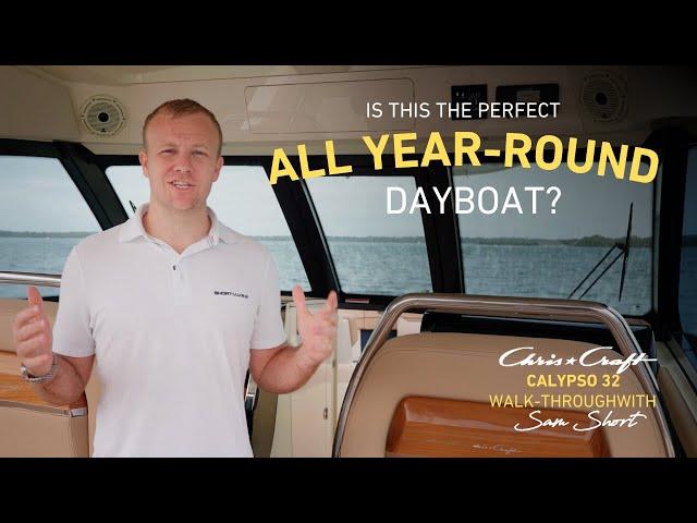 Finally... Something Beautiful AND Practical - Chris Craft Calypso 32 Full Walkthrough