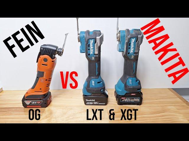 Face-off: Fein Multimaster Vs Makita Starlock Multi-tools.