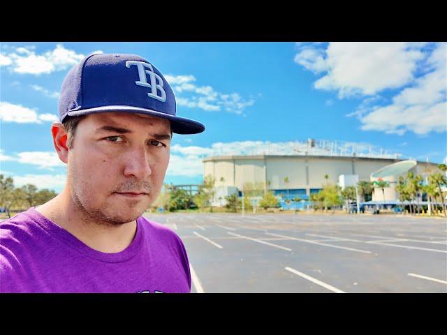 My Emotional Visit To Hurricane Damaged Tropicana Field & Steinbrenner Field - THE RAYS HAVE NO HOME