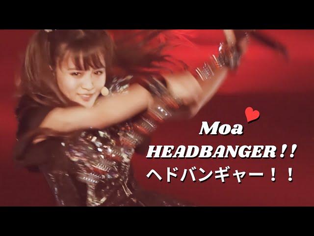 BABYMETAL - Headbanger!! 『へドバンギャー！！ 』(MOAMETAL ver.) | Moabanger  [4K]