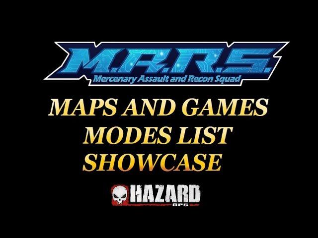 M.A.R.S. 2020 BETA MAPS AND GAMES MODES LIST SHOWCASE