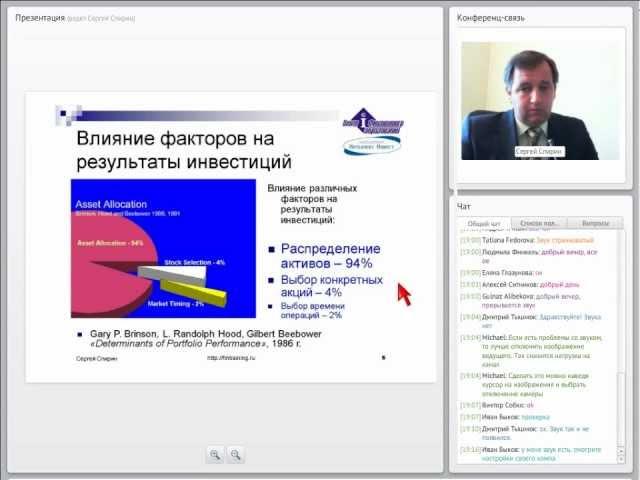 Сергей Спирин, Вебинар 23.04.2012 Инвестиционный портфель