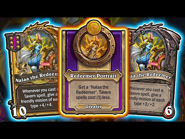 The NEW Nalaa Trinket is Crazy! | Hearthstone Battlegrounds