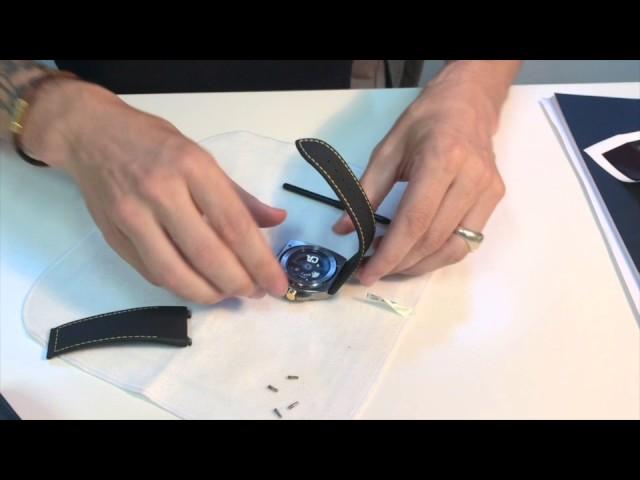 How to change the watch strap on your Creux Automatiq