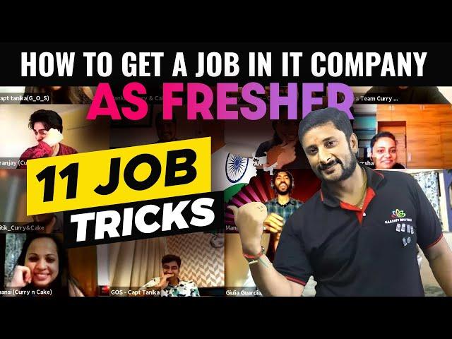 🪂11 Job Tricks - How to get a Job in IT Company as Fresher - IT Employee's Opinion#jobsearch #tamil