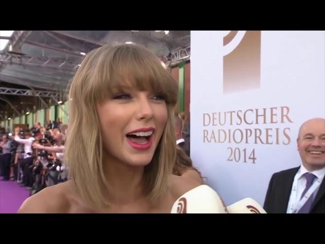 Taylor Swift speaking GERMAN