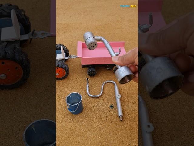 Mini tractor project mini motor water pump science project video