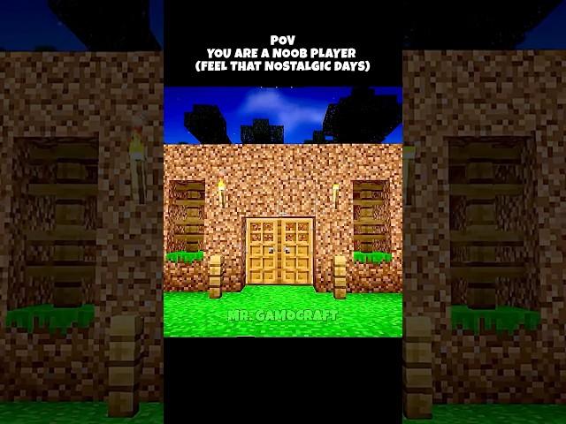Feel that days #minecraft #nostalgia #shorts
