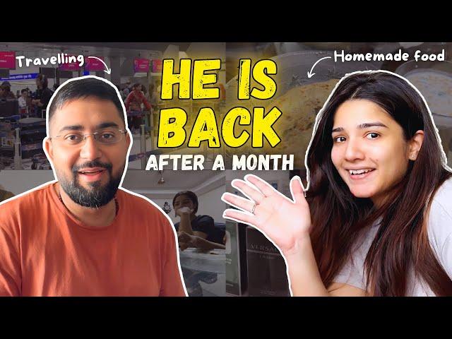 He Is Back After A Month | Akancha Sharma