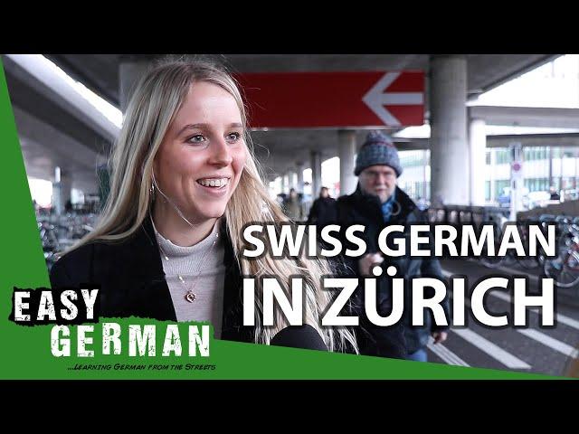 Speaking Swiss German in Zürich | Easy German 335