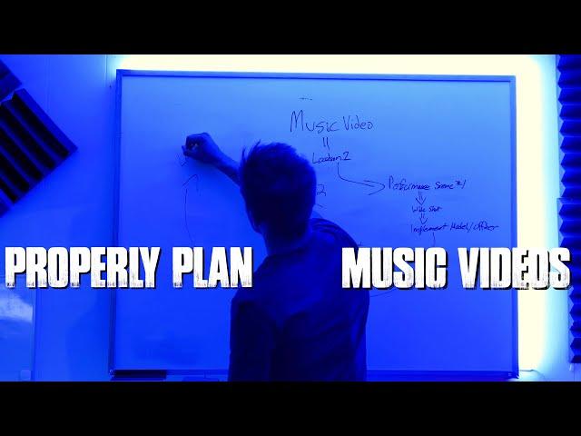 How To Plan A Music Video (BE PREPARED!)