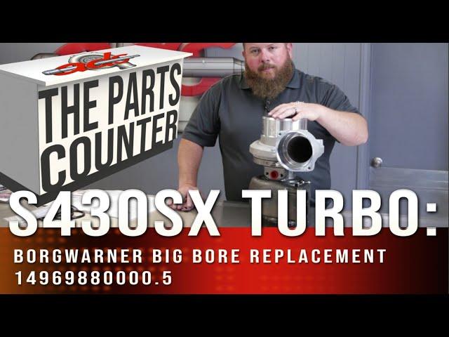 The Parts Counter – 14969880000.5 Big Bore Custom Replacement S430SX BorgWarner Turbocharger