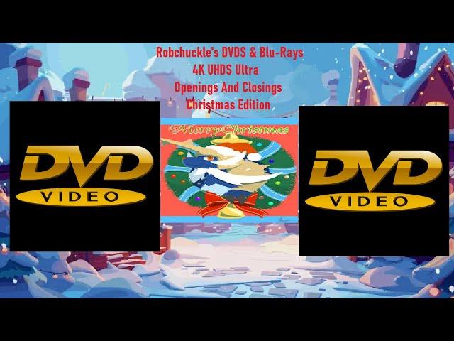 Robchuckle's DVD & Blu-Rays 4K UHDS Ultra Openings And Closings Episode 17 (Xmas Edition) Final 2024