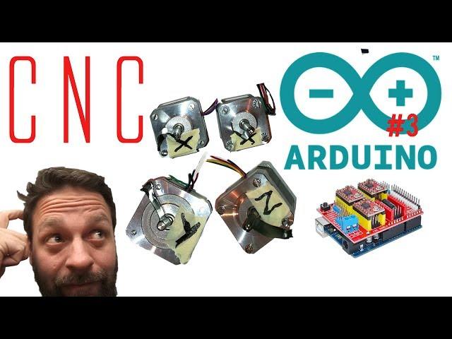 First DIY CNC build (Part 3) - Figuring out the ELECTRONICS - Arduino Genuino UNO GRBL