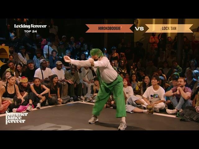 Hirokoboogie vs Lock Tan TOP 24 Locking Forever | Summer Dance Forever 2024