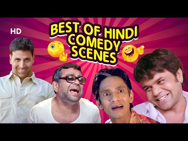 Non Stop Comedy Scenes - Paresh Rawal - Rajpal Yadav - Johny Lever - Akshay Kumar -