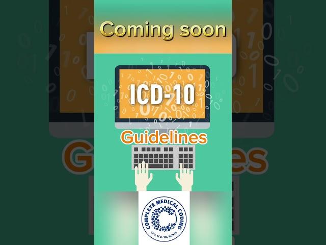 ICD-10 CM Guidelines #cpc #icd10 #icd10cm #medicalcodingcertification #codingtips