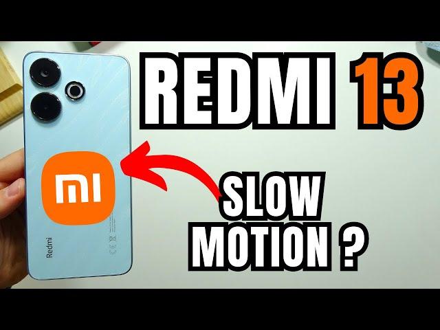 Does Redmi 13 have Slow Motion?