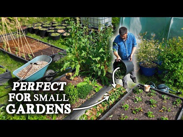 Make Compost from Your Garden Pathways | No Compost Bins Needed!