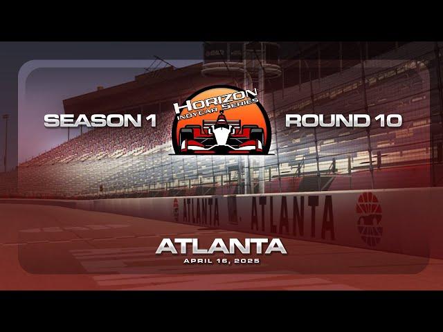  Horizon IndyCar Series  | ATLANTA | Inaug. Season Rd10 | iRacing IndyCar Broadcast