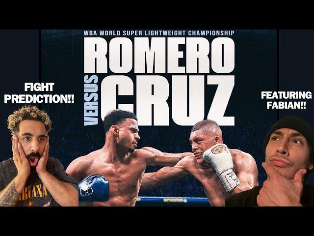 PITBULL CRUZ ENDS ROLLY ROMERO'S BOXING CAREER!! FIGHT PREDICTION! FEATURING FABIAN!